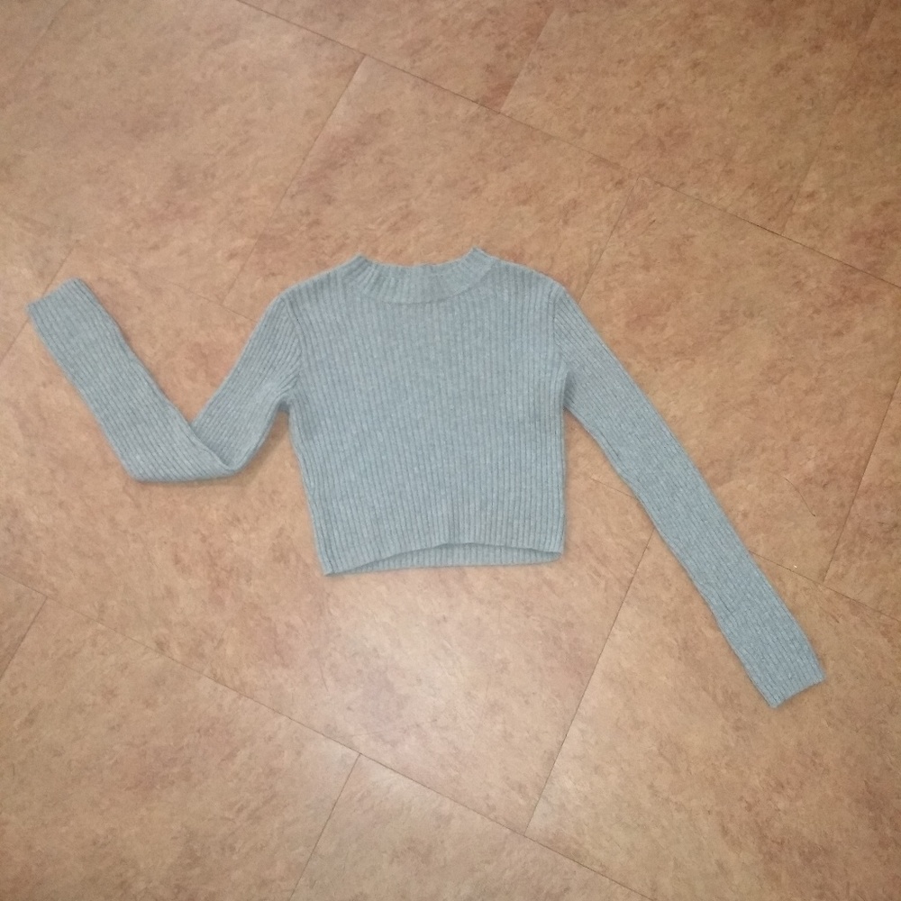 Brandy Melville cropped knit sweater